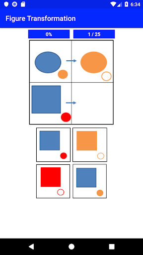 Android application COGAT for Grade 7 & 8 screenshort