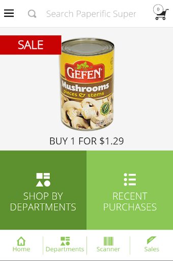 Screenshot of Paperific Supermarket