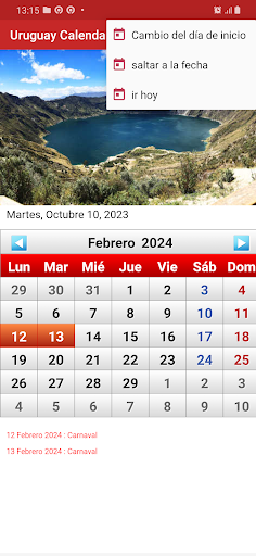 Uruguay Calendario 2024 Screen 3