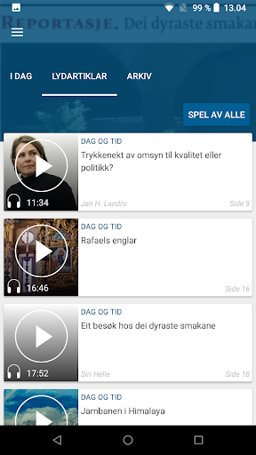 Dag og Tid Screen 3