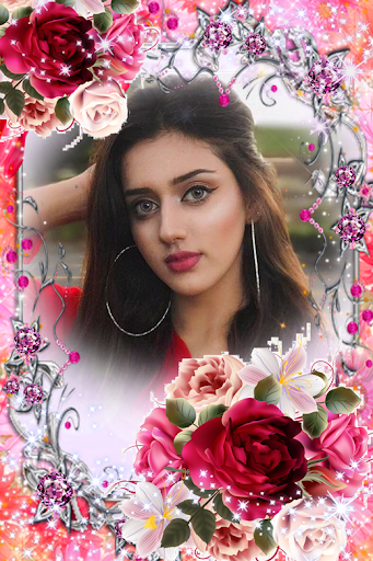 Love Flowers Photo Frame Screen 2