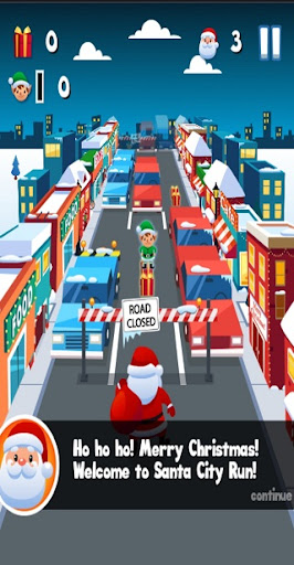 Santa City Run Expert Game