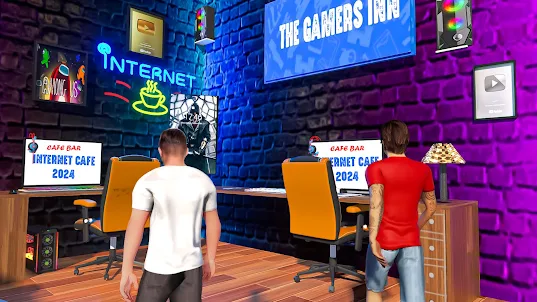 Internet Cafe Shop Simulator