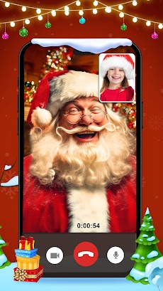Santa prank Call - Fake Chatのおすすめ画像1