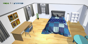 screenshot of 3D Floor Plan | smart3Dplanner