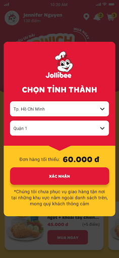 Jollibee Vietnam Screen 2