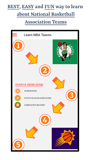 Android application National Basketball Teams screenshort