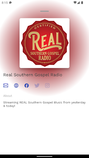 Real Southern Gospel Radio Screen 3