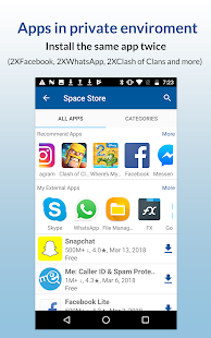 SPACE Virtual Smartphone (Second Space phone)  Screenshots 7