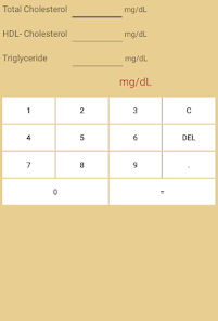 Imágen 1 LDL-Colesterol calculadora android