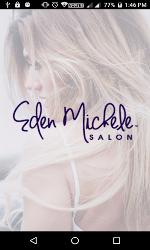 Android application Eden Michele Salon screenshort
