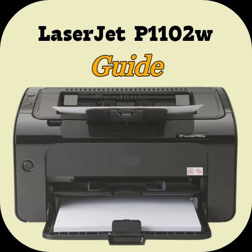 HP LaserJet P1102w guide logo