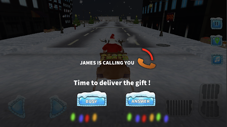 Santa Claus Gift Delivery