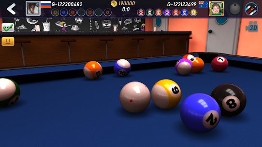 Bilhar real 3D 2 5