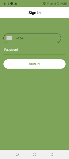Android application Twende Delivery Agent App screenshort