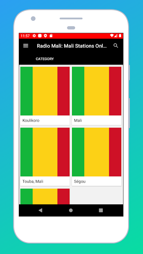 Android application Radio Mali + Radio Mali FM AM screenshort