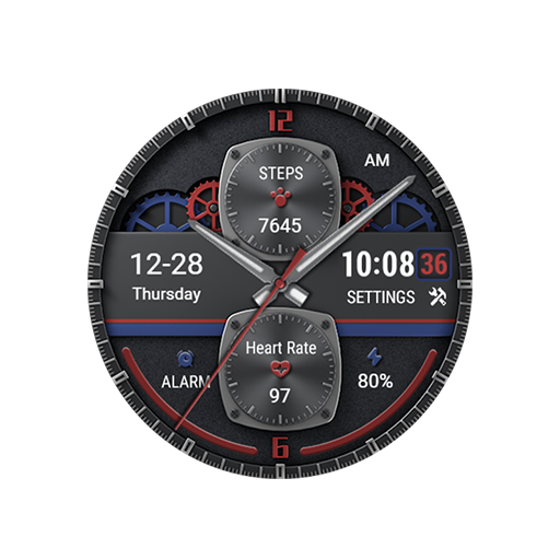 Mechanical Rotation For WearOS logo