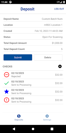 Waumandee State Bank mRDC Screen 3