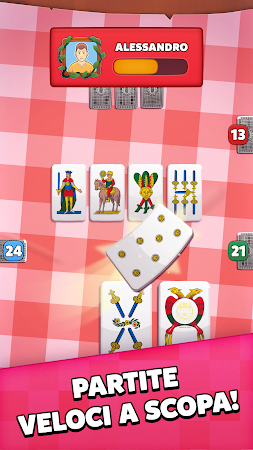 Game screenshot Scopa Friends Online mod apk