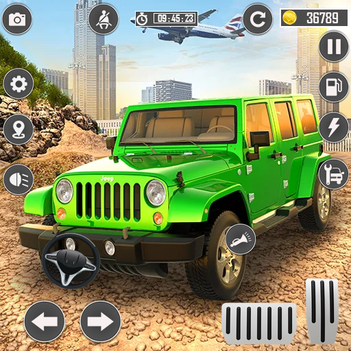 Offroad Car Jeep Driving Games  Icon