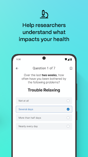 Screenshot of MyDataHelps