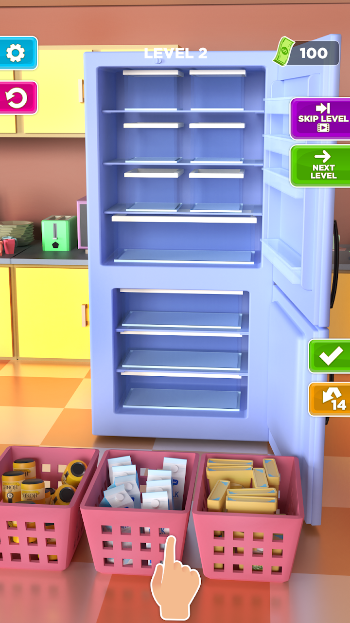 Fill up the fridge 3D MOD