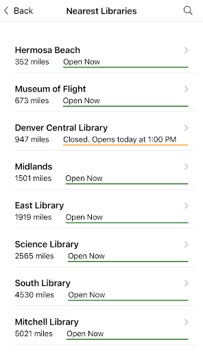 Screenshot of Solus Library App