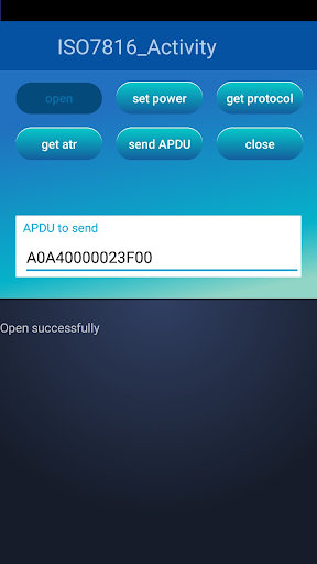 Android application Alcorlink Smart Card Reader screenshort
