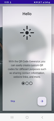 Android application QR Code Generator screenshort