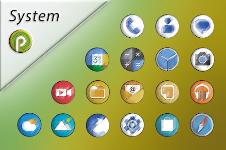 Pixly Vintage - Icon Pack Captura de pantalla