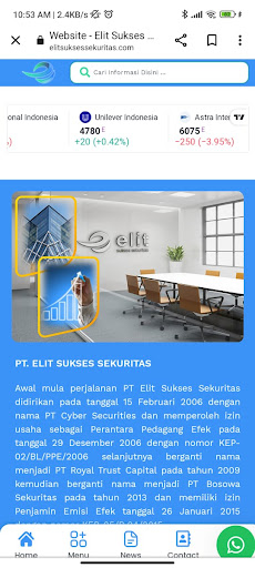 Android application Elit Sukses Sekuritas - SA screenshort