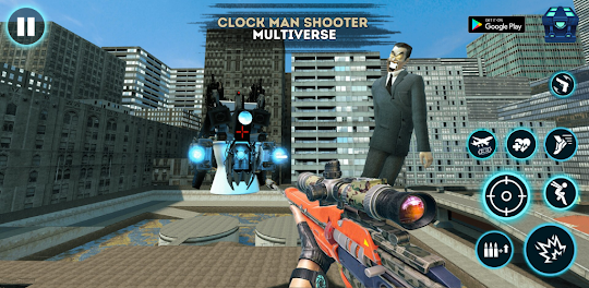 Clock Man Shooter: Multiverse
