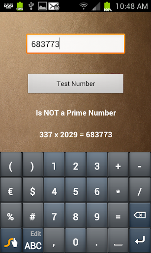 Prime Number Tester