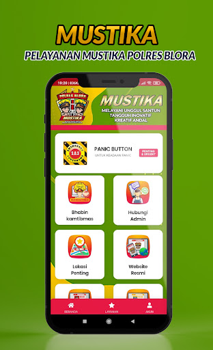 PELAYANAN MUSTIKA POLRES BLORA Screen 2