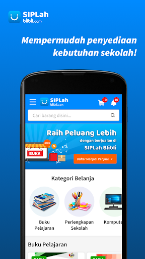 Android application SIPLah Blibli screenshort