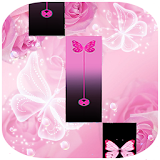 Pink Butterfly Piano Tiles icon
