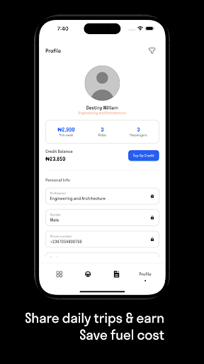 Ridebuddy - Drive & Earn Screen 2