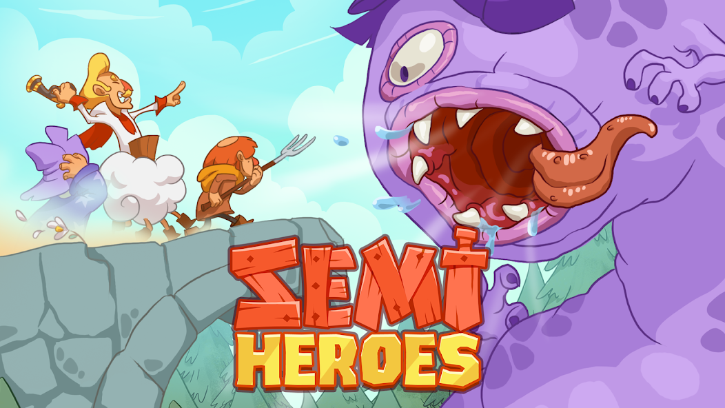 Semi Heroes: Idle & Clicker Ad banner