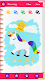 screenshot of Unicorn Diary (lock - PIN)