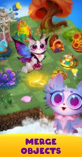 Merge Cats: Magic games Screenshot