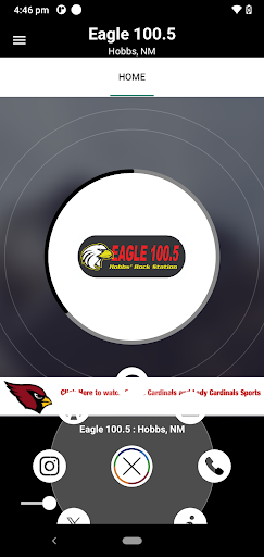 EAGLE 100.5 Screen 2