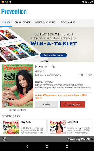 Android application Prevention India screenshort