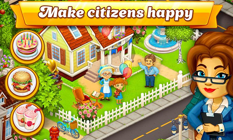 Android application Megapolis City:Village to Town screenshort