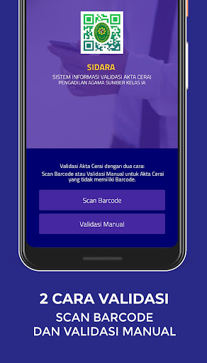 SIDARA Validasi Akta Cerai Screen 2