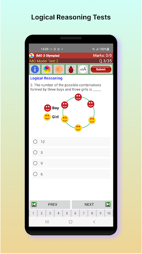 IMO 3 Maths Olympiad Screen 3