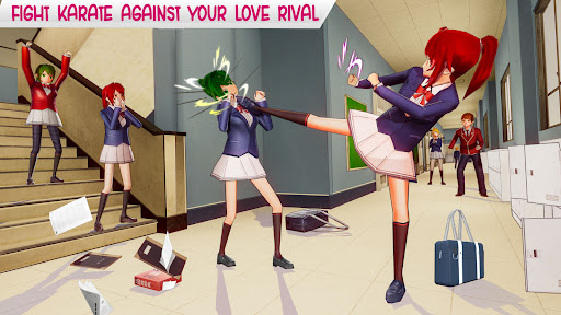 Android application Anime High School Life screenshort