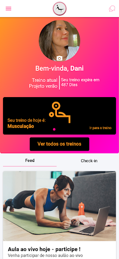 Android application TEAM LETÍCIA MOREIRA screenshort