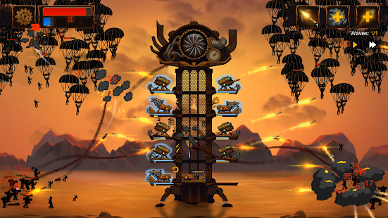 Steampunk Tower 2 Defense Game Screenshot