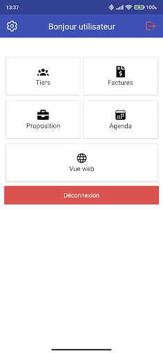Android application Dolibarr mobile screenshort