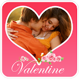 Valentine Day Photo Frame Love icon